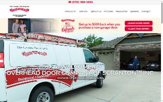 Overhead Door Company of Scranton, inc. website