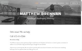 Attorney Matthew Brennan website