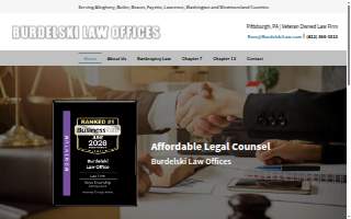 Burdelski Law Office website