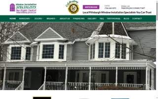 Window Installation Specialists of Shaler Township website
