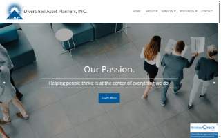 Diversified Asset Planners, Inc website