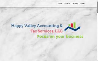 Happy Valley Accounting & Tax Services, LLC website