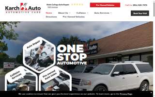 Karch Auto website