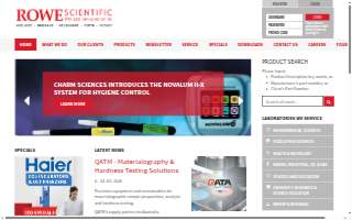 Rowe Line Construction Inc. website