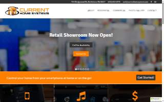 Current Home Systems website