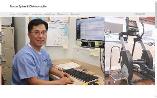 Barun Spine and Chiropractic website