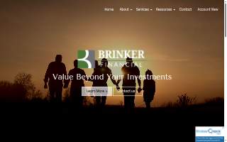 Brinker Financial website