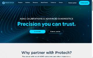 Protech Auto Glass website