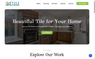 All About Tile website