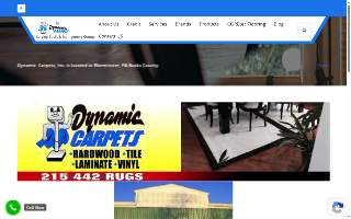 Dynamic Carpets website