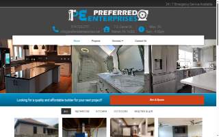 Preferred Enterprises website