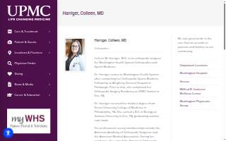 Colleen Harriger, MD website