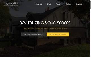 Izzy Martini Painting and Decorating website