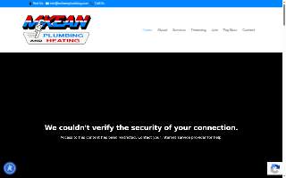 McKean Plumbing & Heating website