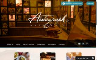 Autograph Brasserie website