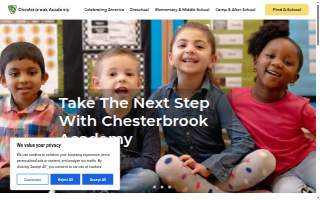 Chesterbrook Academy Preschool of Naperville website
