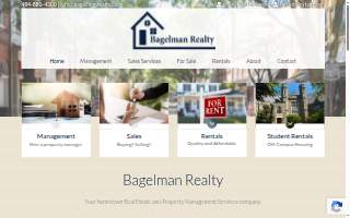 Bagelman Realty website