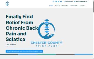 Chester County Spine Care website