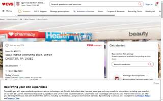 CVS Pharmacy website