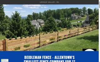 Beidleman Fence website