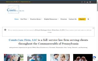 Comitz Law Firm, LLC website