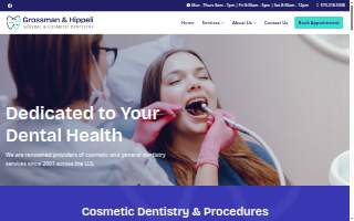Dr. Loren J. Grossman, Dr. Steven Hippeli & Dr. Dan Ritz - Kingston PA Dentists website