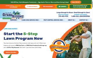 Grasshopper Lawns, LLC website