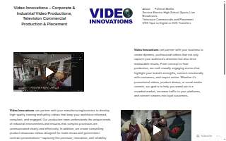 Video Innovations website