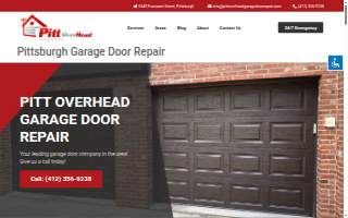 Pitt Overhead Garage Door Repair website
