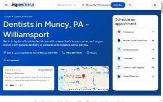 Aspen Dental - Muncy, PA - Williamsport website