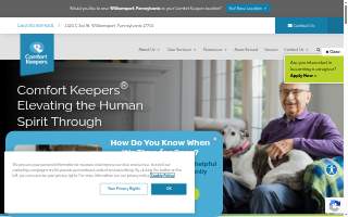 Comfort Keepers Home Care of Williamsport website