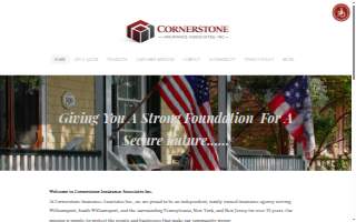 Cornerstone Insurance website