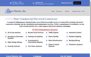 Lecce Electric website