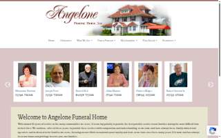 Angelone Funeral Home, Inc website