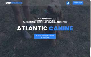 Atlantic Canine Training Center website