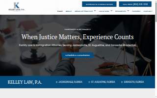 Kelley Law website
