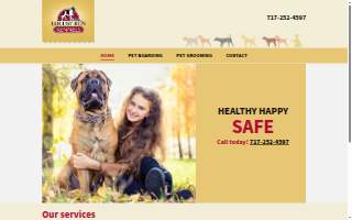Locust Run Kennels website