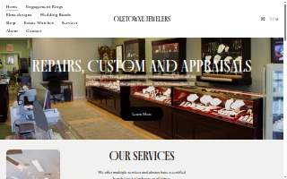 Oletowne Jewelers website