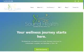 Sound Health Counseling Solutions, LLC - York, PA website