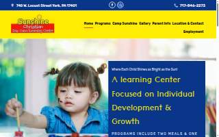 Sunshine Christian Daycare And Learning Center website