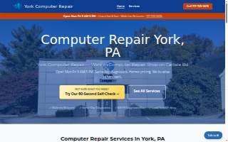 York Computer Repair website