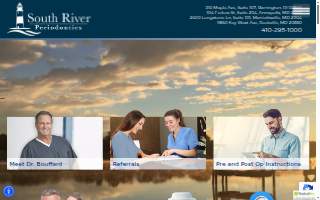 South River Periodontics of Middle River website