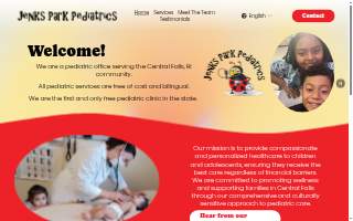Jenks Park Pediatrics, Inc. website