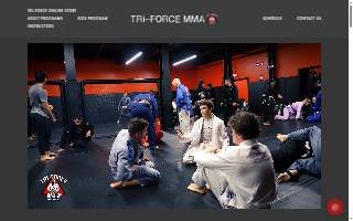 Tri-Force MMA website