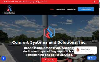 Comfort Systems and Solutions, Inc. website