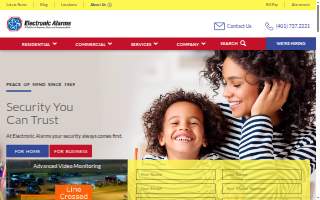 Electronic Alarms website