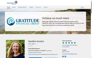 Heather Kendra - Private Wealth Advisor, Ameriprise Financial Services, LLC website