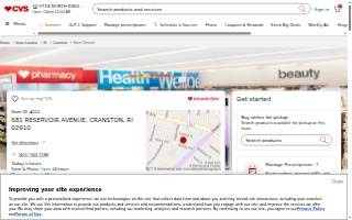 MinuteClinic at CVS website