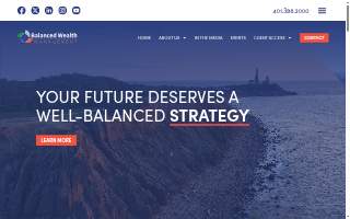 Balanced Wealth Management website