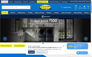 Wickford Appliance Sales & Service of East Greenwich website